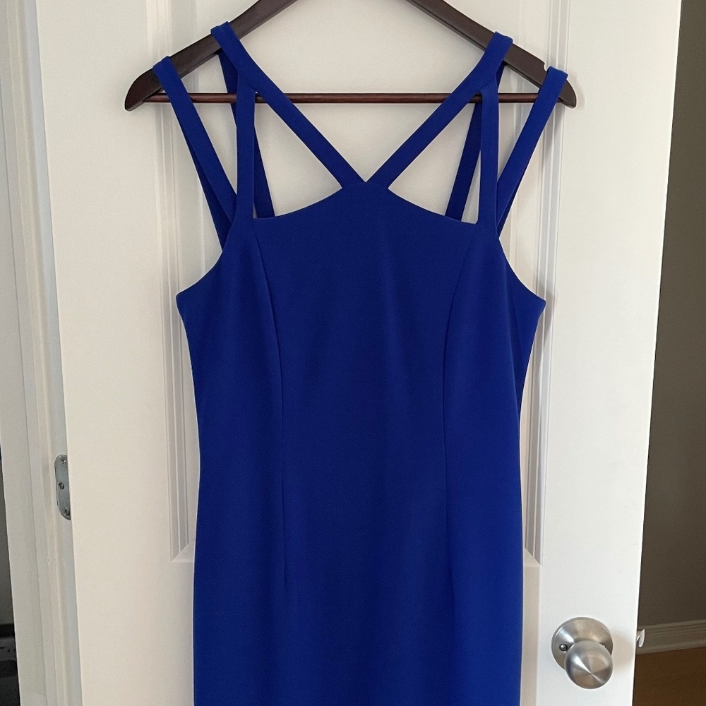 Blue dress